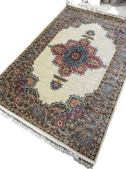 Printed Area Rug - Otika 8680 Beige Vizon