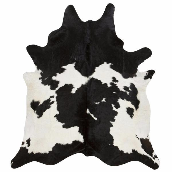 Black & White Cowhide Rug